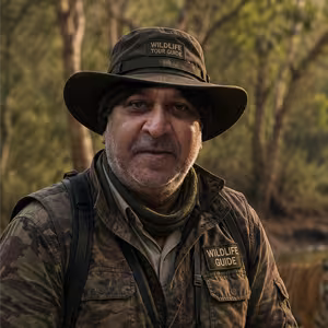 Sudhir Sharma, Jullie and Gary Murray India wildlife trip report writer